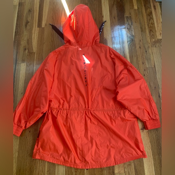 Adidas Karlie Kloss Orange Wind Breaker Jacket - Picture 2 of 2